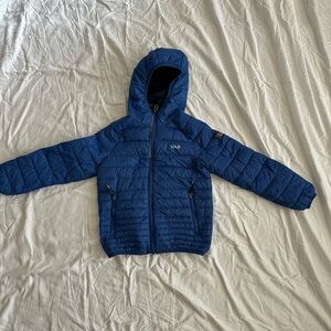Kids blue lole puffy jacket (size 6)